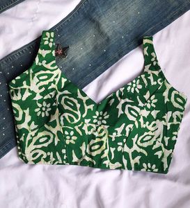 Desi Crop Top/ Blouse
