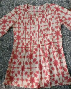 floral print short kurti