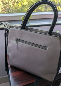 Branded Grey Purse