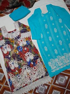2 Piece Kurta And 1 Dupatta