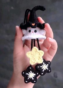 Crochet Ghost with Stars