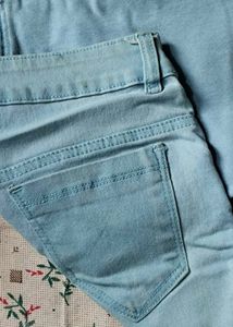 Light Blue Flared Jeans