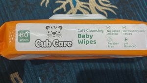 Cub Care Baby Wipes 80 Wipe