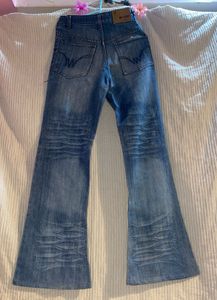 Unique Embellished Flare Jeans