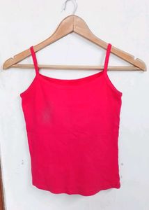♥️Vibrant Red Camisole Top for girls