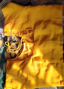 Vibrant Yellow Ethnic Blouse