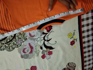 kids orange sweat shirt