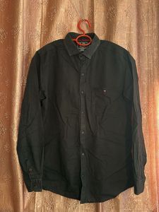 Men's Black Long Sleeve Shirt