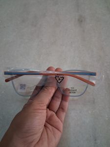 New Stylish Blue Eyeglasses with Case