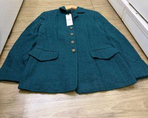 Teal Tweed Blazer - Fix Price No Bargain