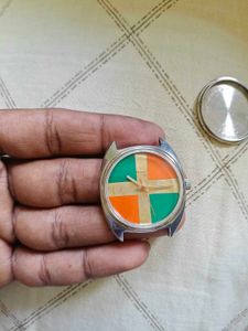 Vintage "HMT" Analog with indian flag Watch