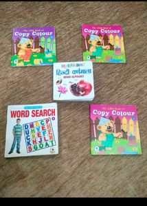 Lot of 5 Kids Activity Books