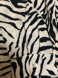 Printed Oversized Shirt