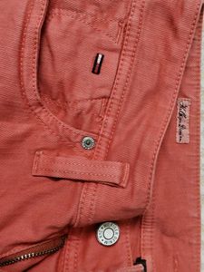 Coral Bootcut Jeans