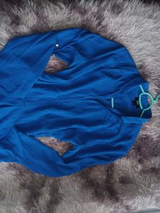 Elegant Blue highlow tshirt(top)