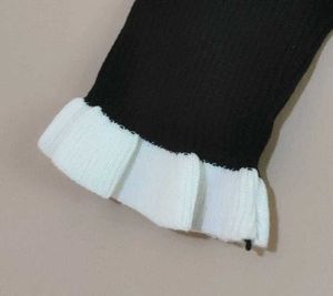 Chic Black Sailor Collar Top