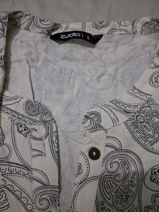 Paisley Print Kurta