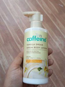 Caffeine Vanilla Dream Serum Body Lotion SPF 30