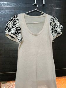 Women's Lace Sleeve Top