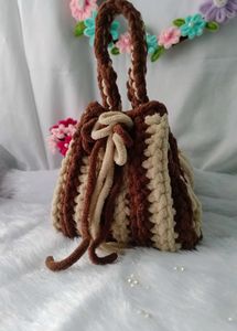 Chunky Knit hand Bag
