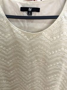 Lace Puff Sleeve Top