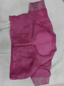Elegant Striped Linen Saree