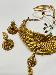 Plated Kundan Jewellery Set