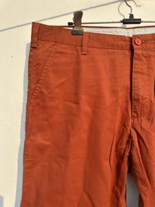 Rust Colored Casual Pants