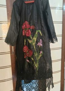 New Pakistani embroidered kurta set