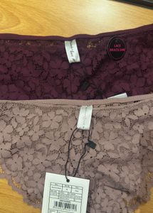 Lace brazillian underwear pack of 2