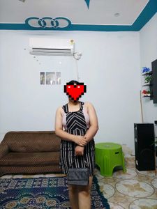 Striped Pinafore Dress