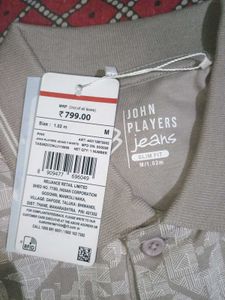 John Players Jeans Stylish Men's Printed Polo tshi