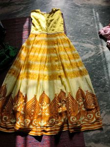 Beautiful Yellow Ethnic Gown