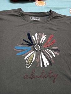 olive colour  tshirt