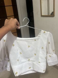 beautiful korean crop top