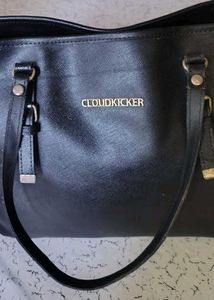 Stylish Black Tote Bag