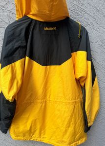 Marmot Yellow &amp; Black Windbreaker Jacket