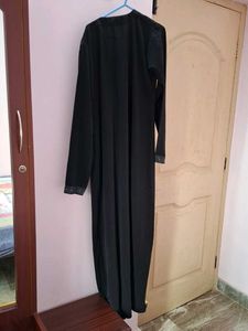 Elegant Black  burqa