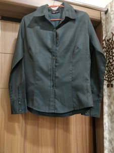 Black Office Wear Shirt For Girls