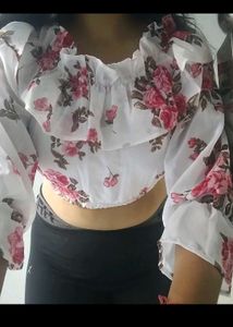 Floral Crop Top