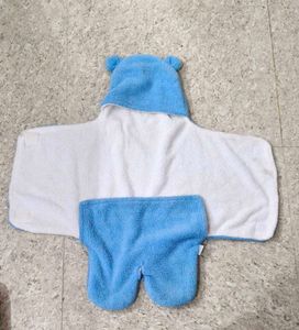Cozy Blue Baby Sleeping Bag
