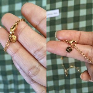 anti tarnish waterproof Gold necklace bracelet set