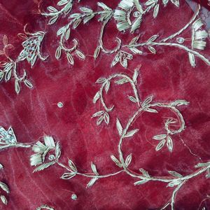 Elegant party wear unstiched suit, dress material