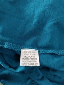 Voguish Blue Tee Top T-shirt