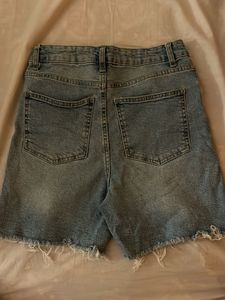Stylish Distressed Denim Shorts