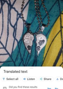 Couple's Heart Necklaces