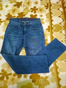 Classic Blue Denim Jeans.