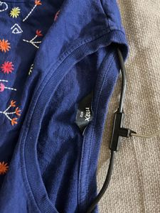 Navy Blue Color Top