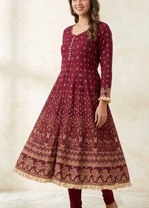 Burgundy Kurti