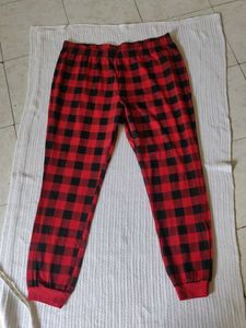 Cozy Red Buffalo Plaid Pajama Pants